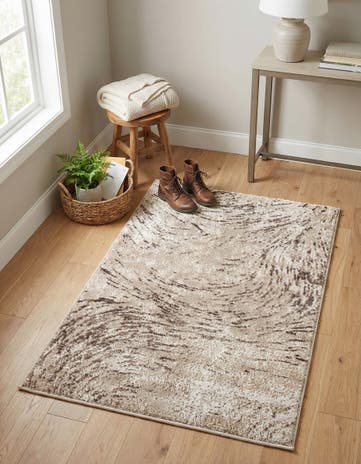 Brown Oasis Rug