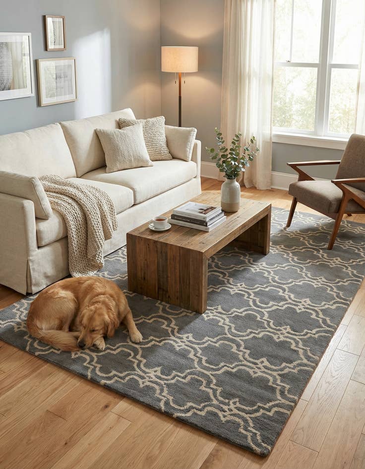 Detail image of 5' 1 x 8' Luna Rug