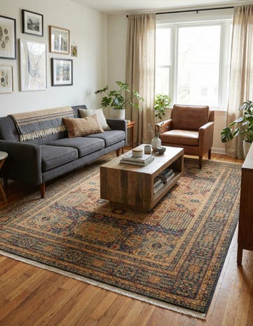 Blue Amina Rug