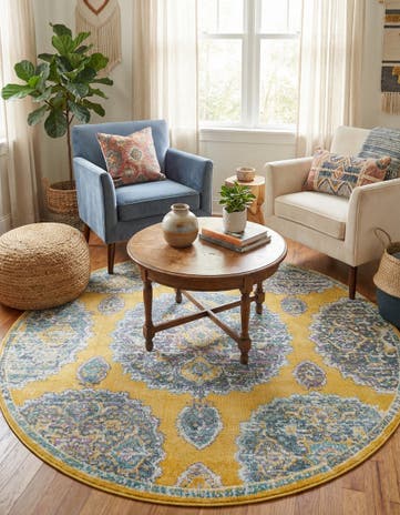 5' 5 x 5' 5 Paragon Round Rug