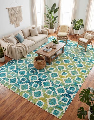 Blue Azalea Rug
