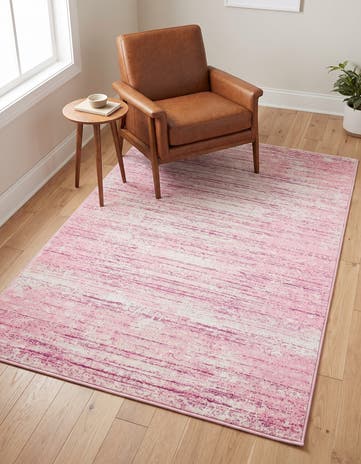 Jill Zarin Pink Uptown Madison Avenue Rug