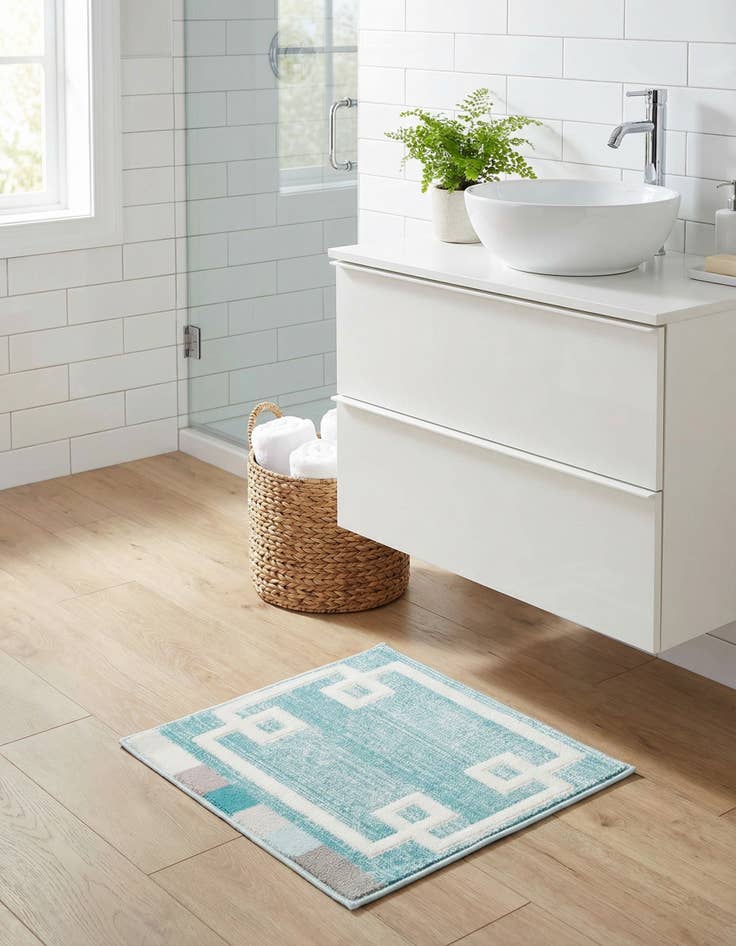 Detail image of Jill Zarin 1' 8 x 1' 8 Uptown Lenox Hill Sample Rug