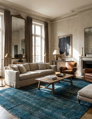 8' 4 x 11' 1 Hand Knotted Ultra Vintage Persian Wool Rug