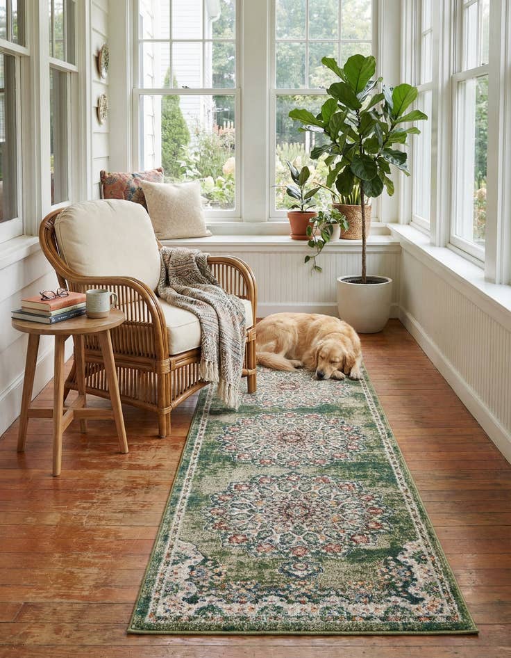 Detail image of 2' 7 x 10' Isabella Runner Rug