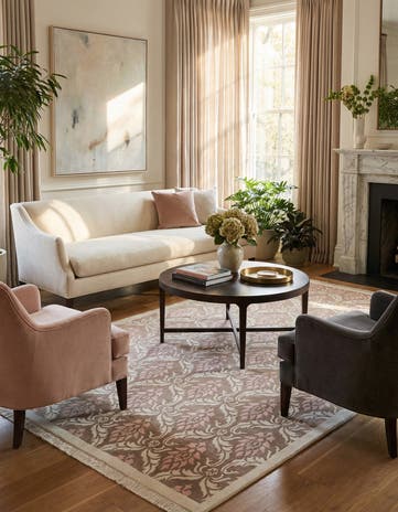 6' 11 x 10' 1 Hand Knotted Darya Wool Rug