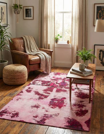3' 3 x 6' Hand Knotted Ultra Vintage Persian Wool Rug