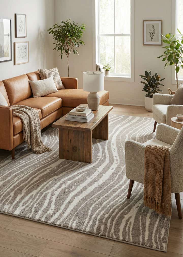 7' 10 x 10' Sepia Rug