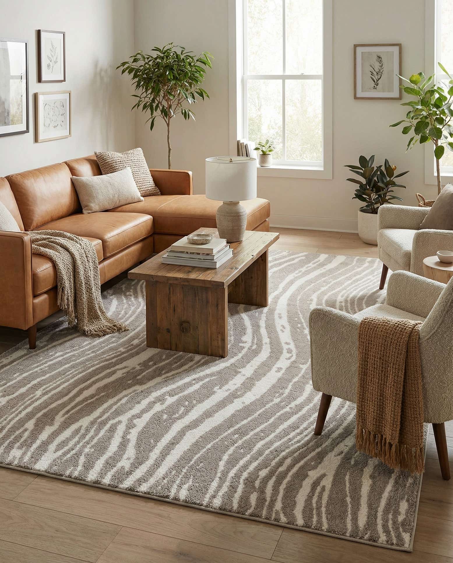 7' 10 x 10' Sepia Rug