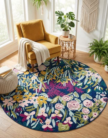 Bloom Round Rug