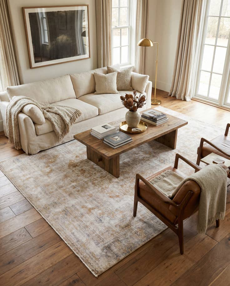 Detail image of 7' 6 x 10' 6 Hand Knotted Ultra Vintage Persian Wool Rug