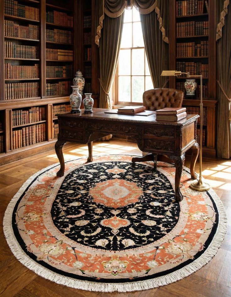 Detail image of  4' 4 x 6' 4 Tabriz Rug