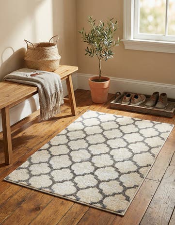 2' x 3' Lattice Rug