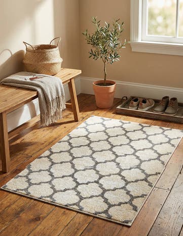 2' x 3' Lattice Rug