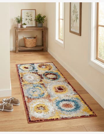 2' x 4' 1 Kamala Washable Runner Rug