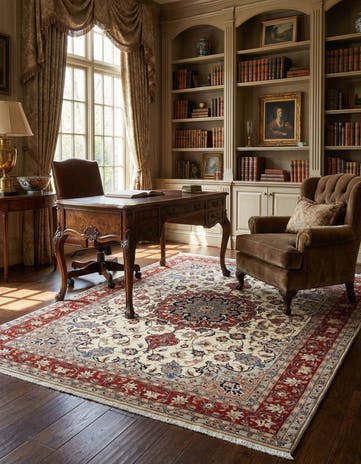 5' 1 x 6' 10 Tabriz Rug