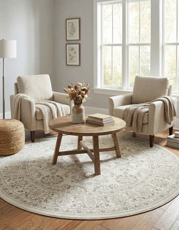6' 1 x 6' 1 Charlotte Round Rug