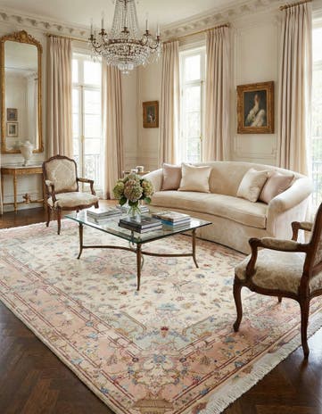 6' 6 x 10' Hand Knotted Tabriz Persian Rug