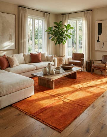 7' 8 x 9' 10 Hand Knotted Nepal Wool Rug