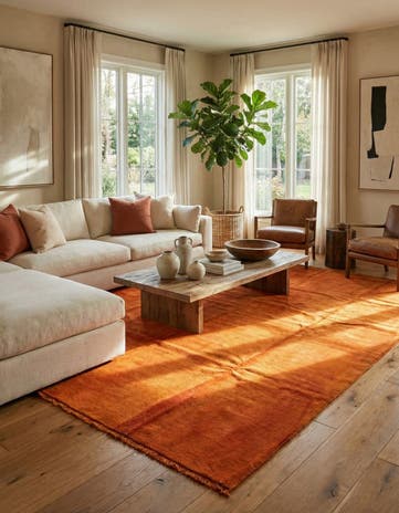 7' 8 x 9' 10 Hand Knotted Nepal Wool Rug