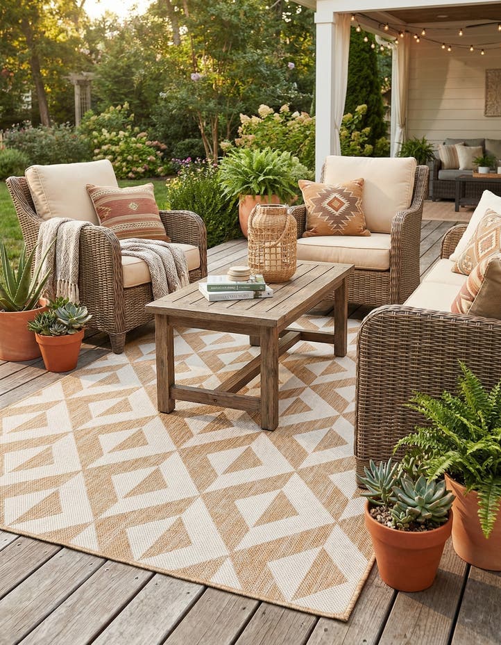 4' x 6' Easy-Clean Jill Zarin Napa Indoor ...