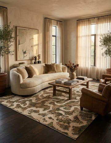 9' 4 x 12' 2 Hand Knotted Ultra Vintage Persian Wool Rug