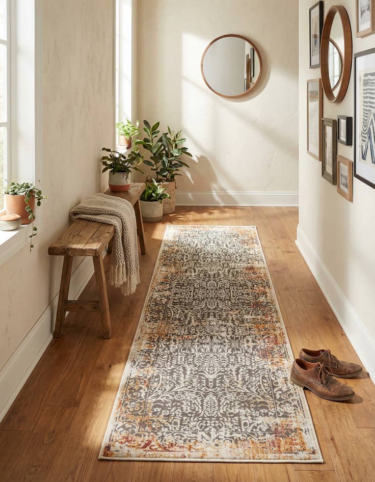 Detail image of 2' x 8' Deepa Runner Rug