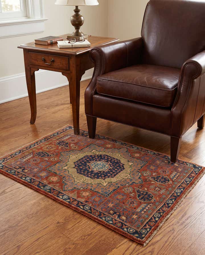 65cm x 95cm anudado a mano Modern Ziegler Alfombra