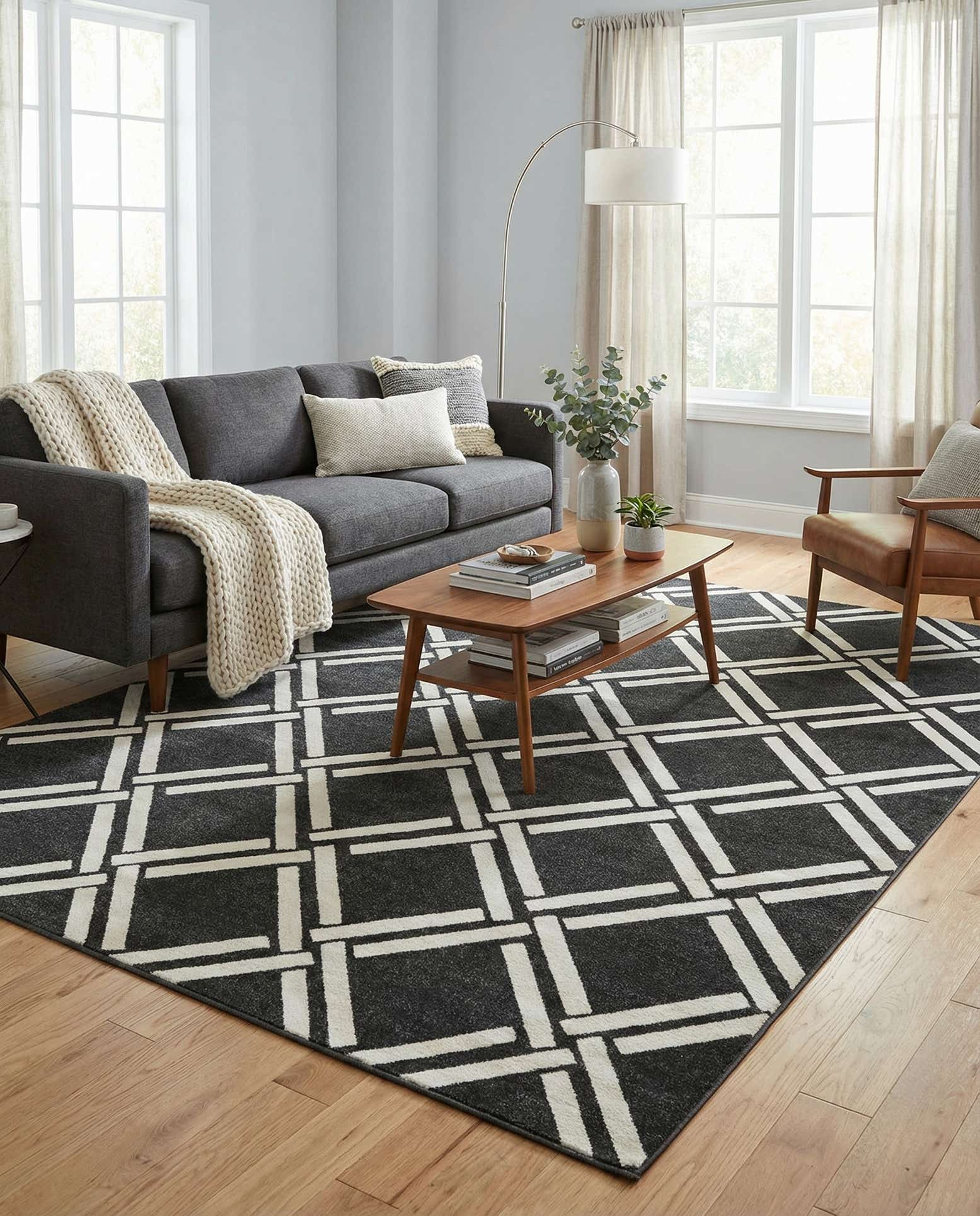 9' x 12' Lattice Rug