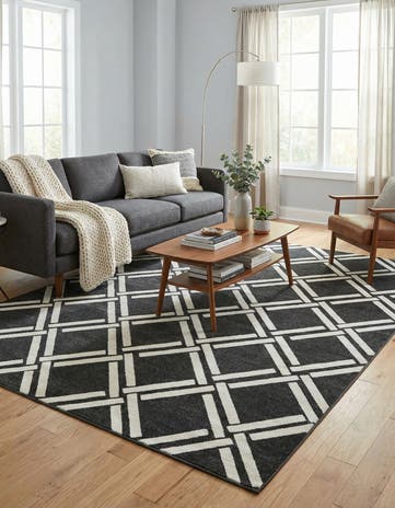 9' x 12' Lattice Rug