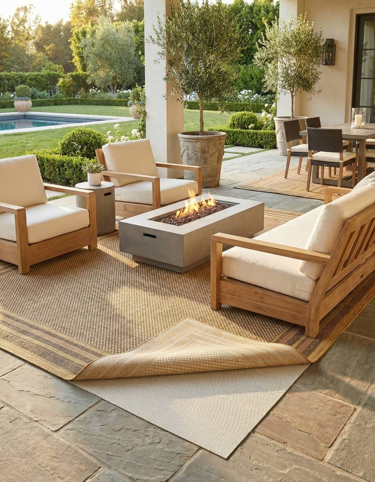 Detail image of 9' x 12' Uni-Eco Outdoor Rug Pad