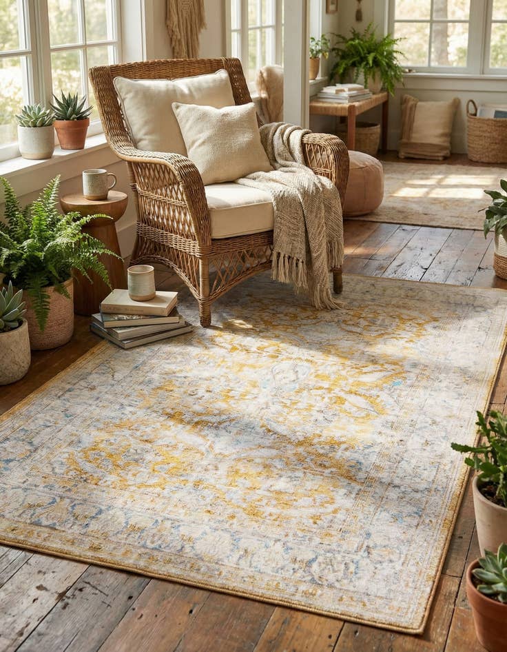 Detail image of  3' 6 x 5' 6 Timeless Rug