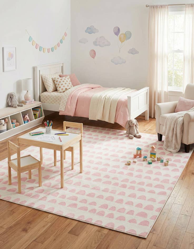 Detail image of  7' 10 x 10' Whimsy Kids Rug
