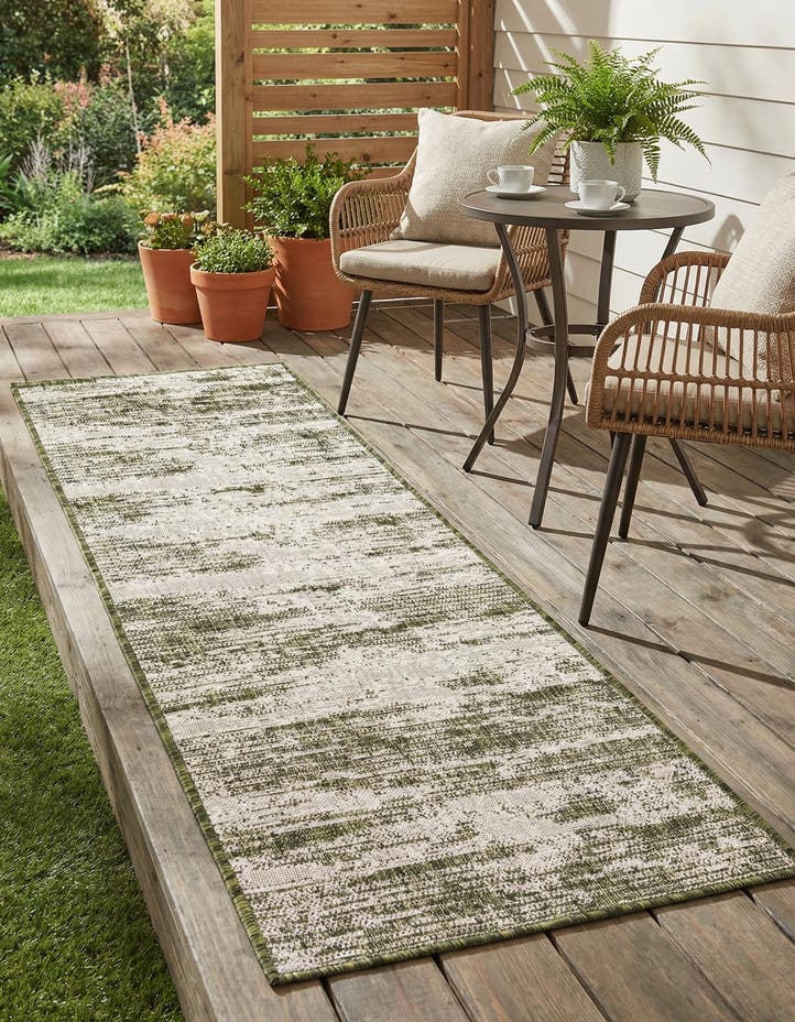 2' x 6' Easy-Clean Modern Indoor / Outdoor...