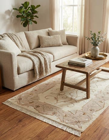 3' 1 x 4' 11 Hand Knotted Darya Wool Rug