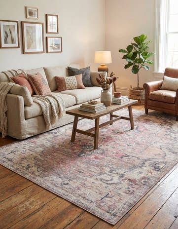 7' 10 x 11' Washable Nostalgia Rug