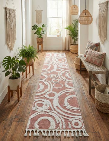 2' 7 x 12' Boho Runner Rug
