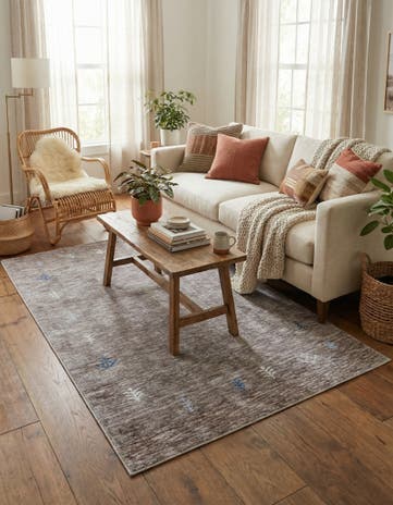 5' 3 x 8' Gabbeh Rug