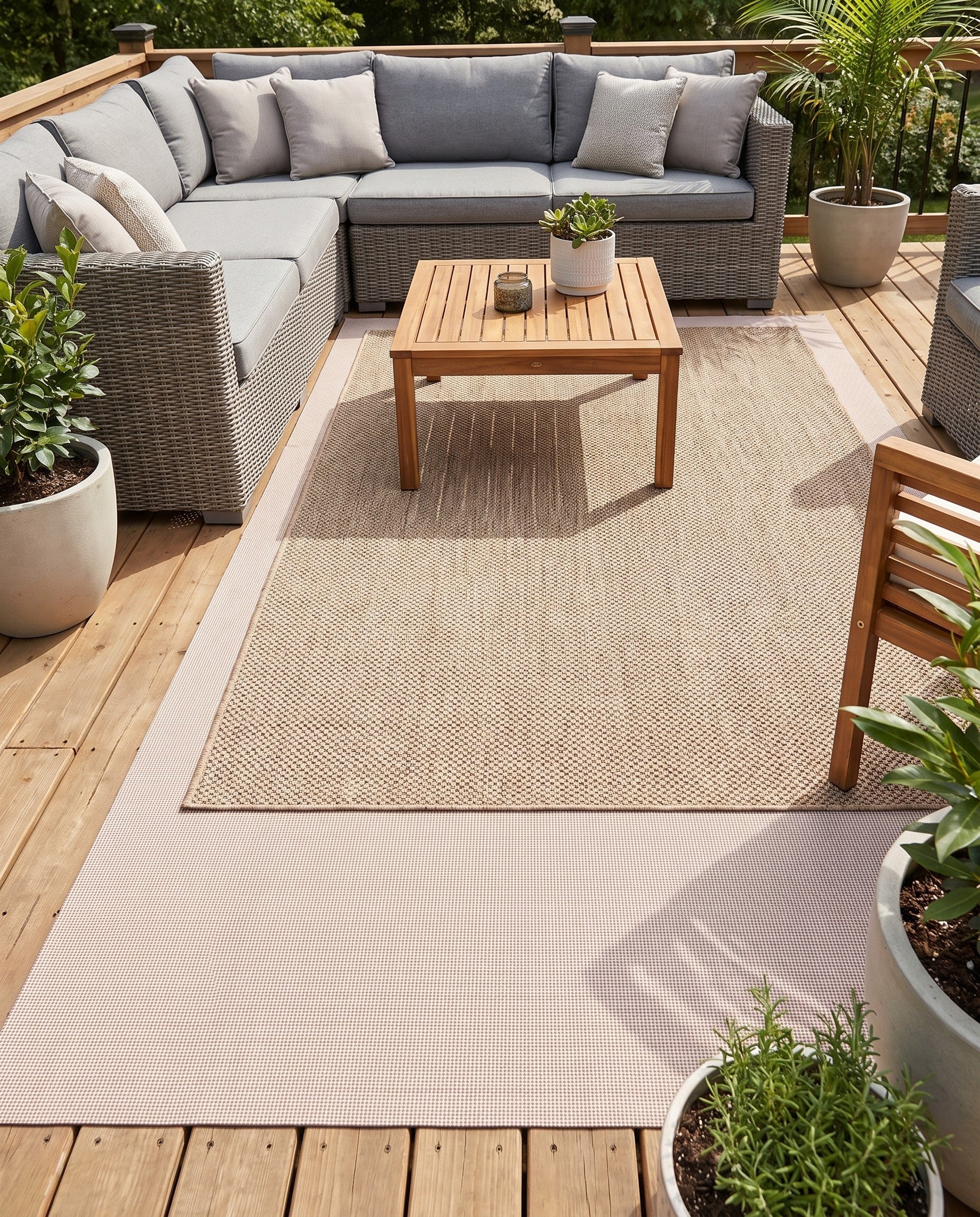 7' 9 x 9' 10 Outdoor Rug Pad