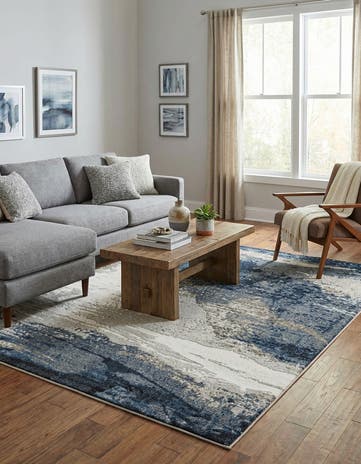 Blue Oslo Rug
