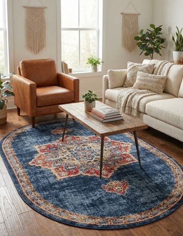 5' x 8' Arcadia Oval Rug