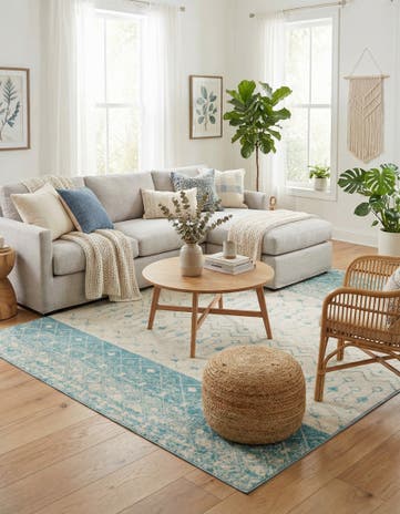 7' 10 x 10' Moroccan Trellis Rug