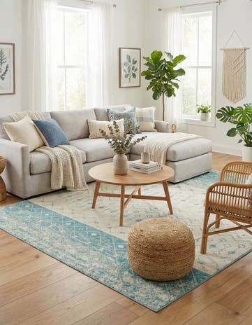 7' 10 x 10' Moroccan Trellis Rug