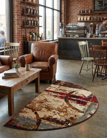 Coffee Shop Hearth Rug