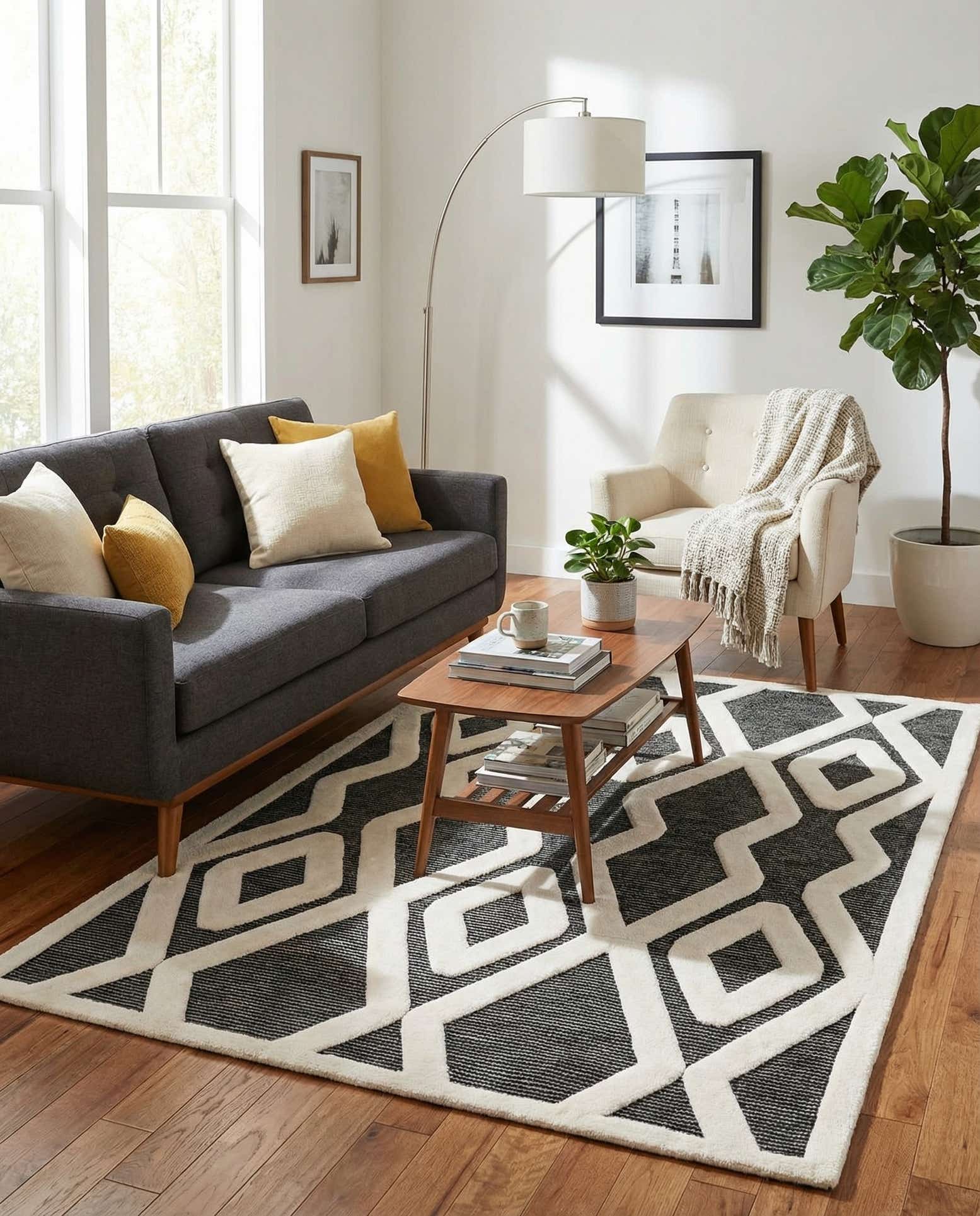 6' x 9' Prismatic Rug