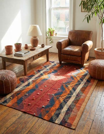 4' 5 x 6' Jajim Rug