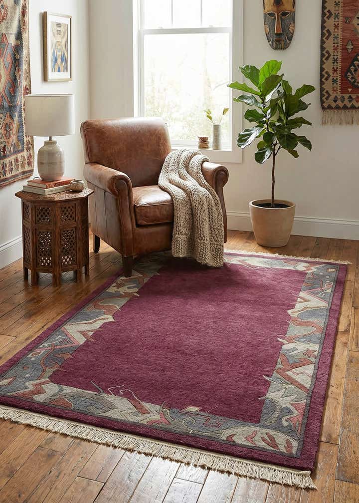 3' x 5' 6 Hand Knotted Nepal Wool Rug