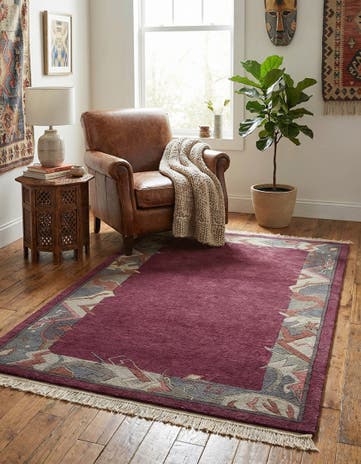 3' x 5' 6 Hand Knotted Nepal Wool Rug