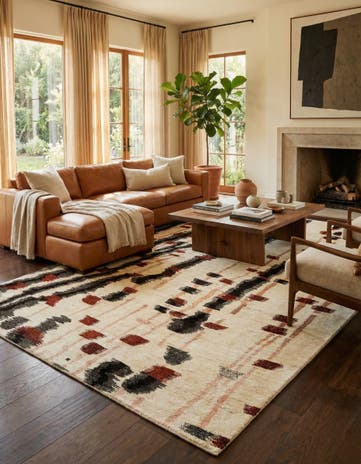 7' x 10' Kashkuli Wool Rug