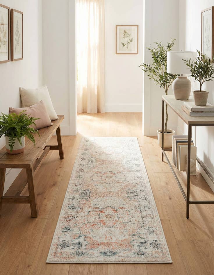 Detail image of 2' x 7' Madeline Vintage Runner Rug